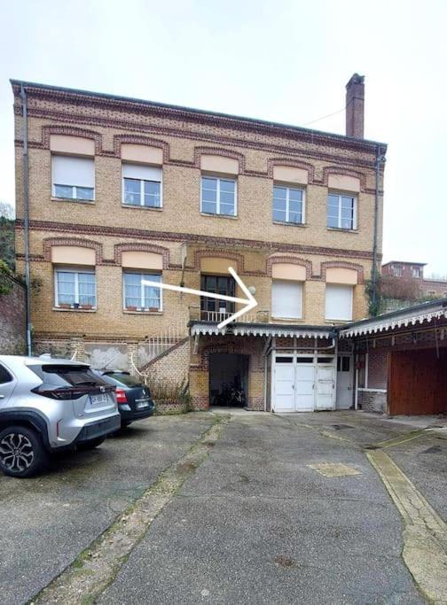 Le Calme Au Centre-Ville Dans Une Cour Interieure, Avec Place De Parking Privee Dieppe Exterior photo